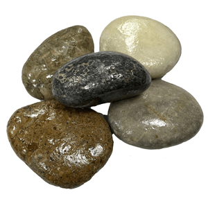 Beach Skimmin Stone 5 - 10Cm P/KG - Perfect Aquatics Ltd