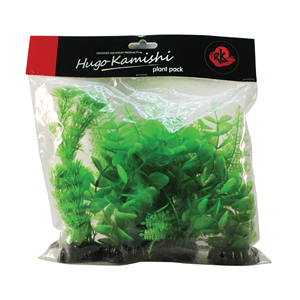 Hugo Plastic Bushy Mix 20Cm - Perfect Aquatics Ltd
