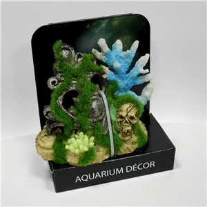 Décor Skull Aquarium Decor Set - Perfect Aquatics Ltd