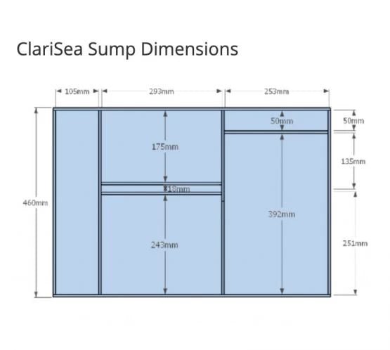 D - D Reef - Pro 1200 Deluxe - Clarisea Sump - Perfect Aquatics Ltd