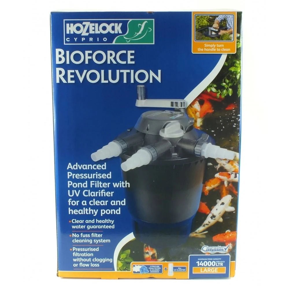 Hozelock Bioforce Revolution 14000 Pond Filter - Perfect Aquatics Ltd