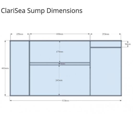 D - D Reef - Pro 1500s Deluxe - Clarisea Sump - Perfect Aquatics Ltd