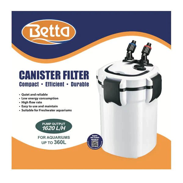 Betta External Canister Filter - Perfect Aquatics Ltd