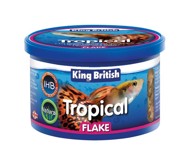 King British Tropical Flake - Perfect Aquatics Ltd