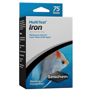 Seachem Multitest Iron 75 Test - Perfect Aquatics Ltd