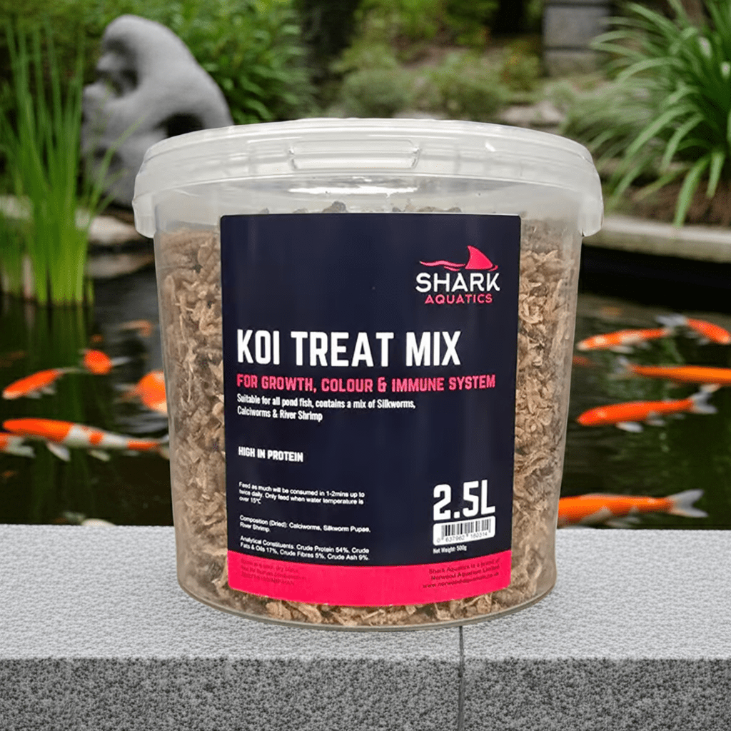 Shark Pond Food - Koi Treat Mix - Perfect Aquatics Ltd
