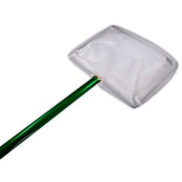 Blagdon 8"x16" Net With 18" Handle - White - Perfect Aquatics Ltd