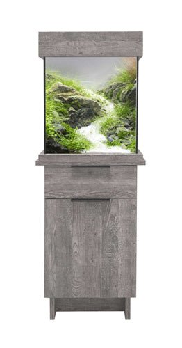 AquaOne Oakstyle 85 Tank and Cabinet - Perfect Aquatics Ltd