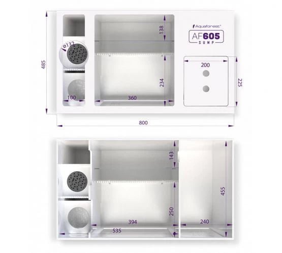 Aquaforest AF OceanGuard 605 Aquarium - Perfect Aquatics Ltd
