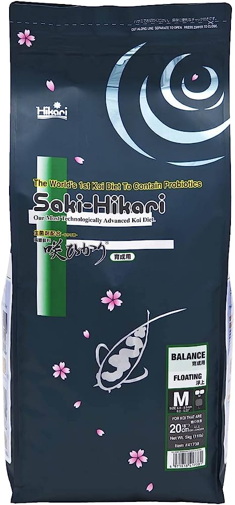 Saki Hikari Balance Diet Medium 5kg - Perfect Aquatics Ltd