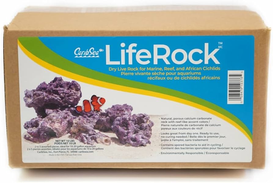 Caribsea Liferock 10Lb Box - Perfect Aquatics Ltd