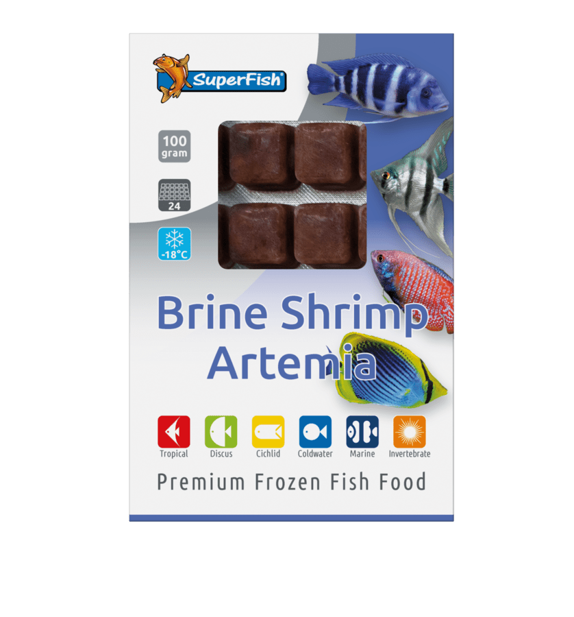 Superfish Frozen Brine Shrimp Blister Perfect Aquatics