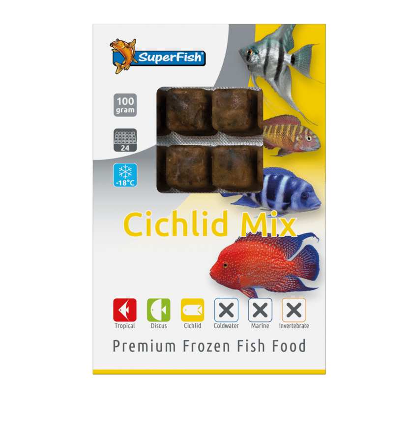 Superfish Frozen Cichlid Mix - Perfect Aquatics Ltd