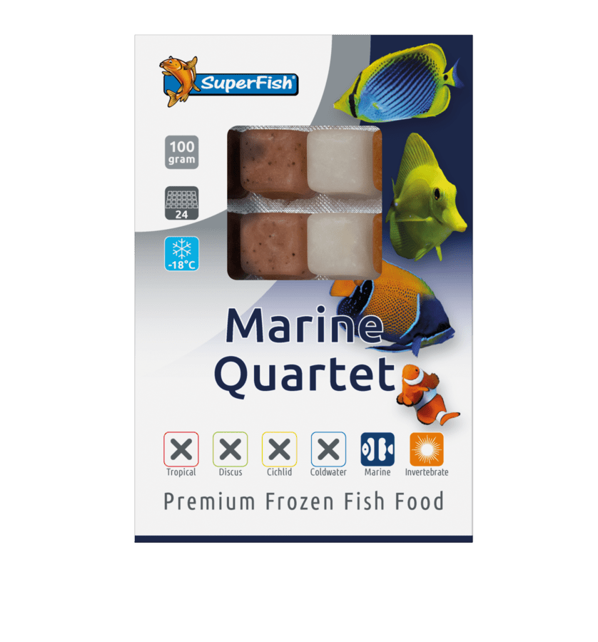 Superfish Frozen Marine Quartet Blister - Perfect Aquatics Ltd