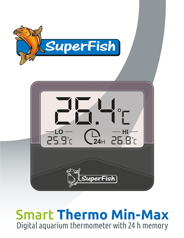 Superfish Smart Thermo Min - Max Thermometer - Perfect Aquatics Ltd