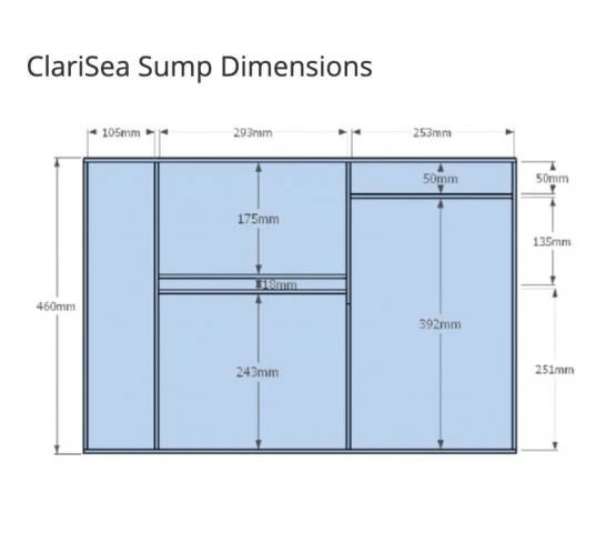 D - D Reef - Pro 900 Deluxe - Clarisea Sump - Perfect Aquatics Ltd