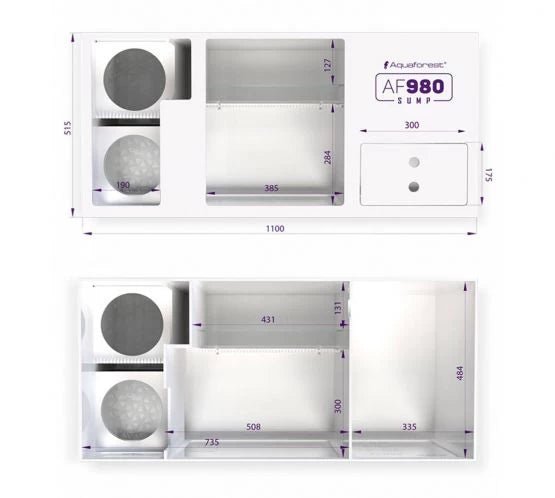 Aquaforest AF OceanGuard 980 Aquarium - Perfect Aquatics Ltd