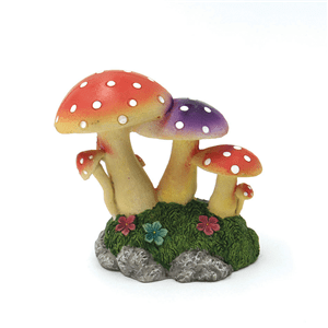 Hugo Fairy Mushrooms 11X8x10cm - Perfect Aquatics Ltd