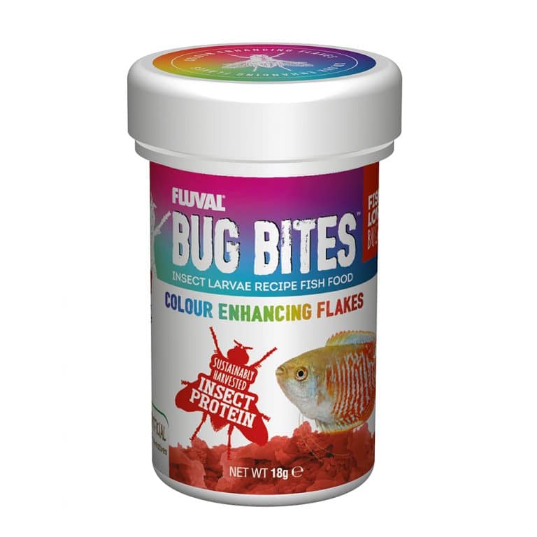 Fluval Bug Bites Colour Enhancing Formula - Perfect Aquatics Ltd