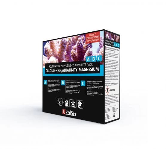 Red Sea Reef Foundation 3 x 250ml Starter Pack - Perfect Aquatics Ltd