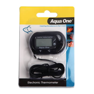 Aqua One LCD Thermometer - Perfect Aquatics Ltd