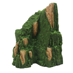 Hugo Rock With Moss 17X15x21cm - Perfect Aquatics Ltd