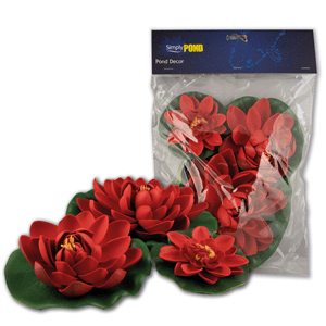 Simply Pond Lily Red Pk3 - Perfect Aquatics Ltd