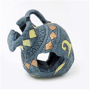 Hugo Blue Jar 13X10x12cm - Perfect Aquatics Ltd