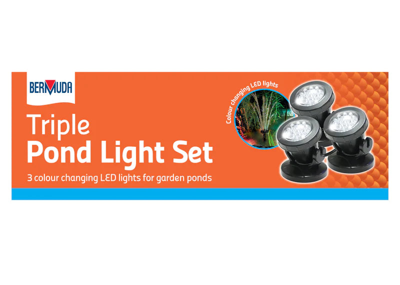 Bermuda Triple Colour Changing LED Light Set