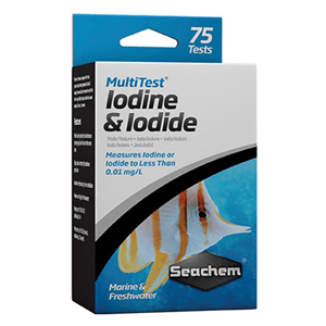 Seachem Multitest Iodine & Iodide - Perfect Aquatics Ltd