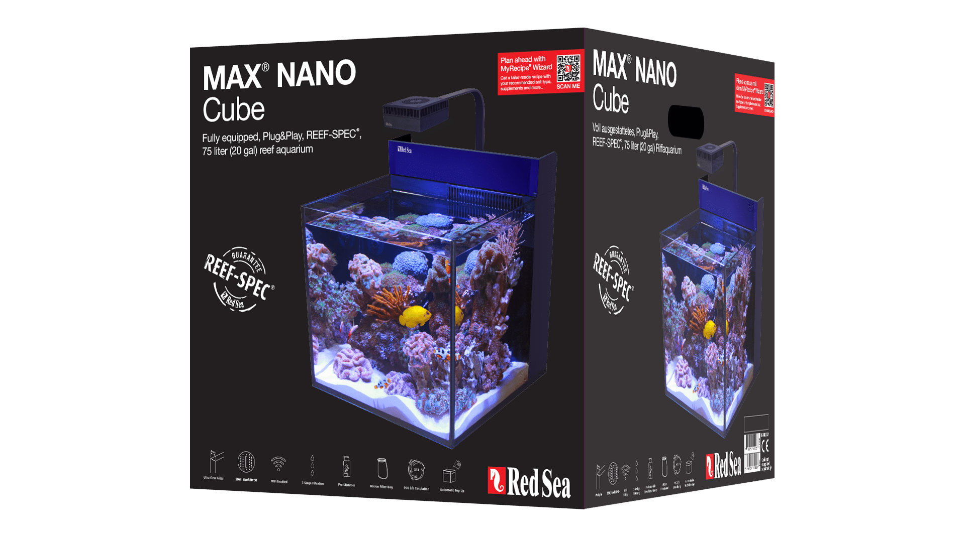 Red Sea MAX Nano G2 Cube - Perfect Aquatics Ltd