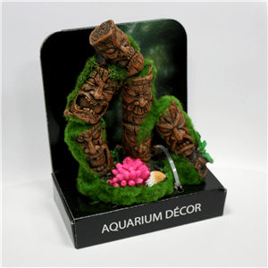 Décor Face Column Aquarium Decor Set - Perfect Aquatics Ltd