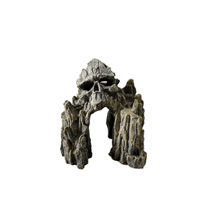 Hugo Skull On Rock 16Cm - Perfect Aquatics Ltd