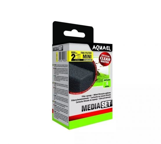 AquaEl Fan Filter Standard Sponges - x2 - Perfect Aquatics Ltd