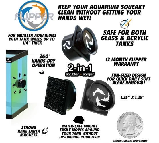 Flipper 2 IN 1 Magnet MINI - Perfect Aquatics Ltd