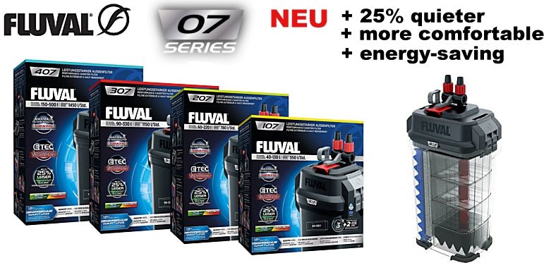 Fluval 07 Series External FIlter - Perfect Aquatics Ltd