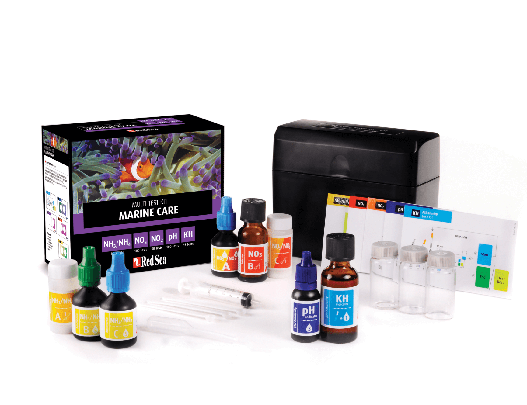 Red Sea Marine Care Test Kit - Perfect Aquatics Ltd