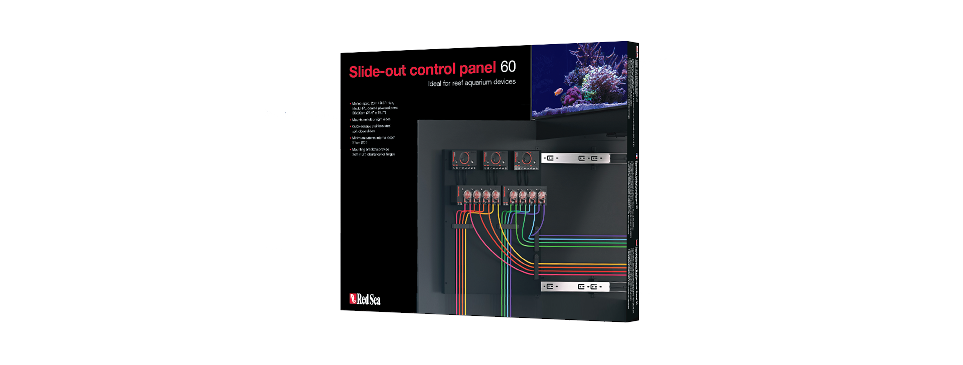 Red Sea Cabinet Slide-Out Mounting Panel