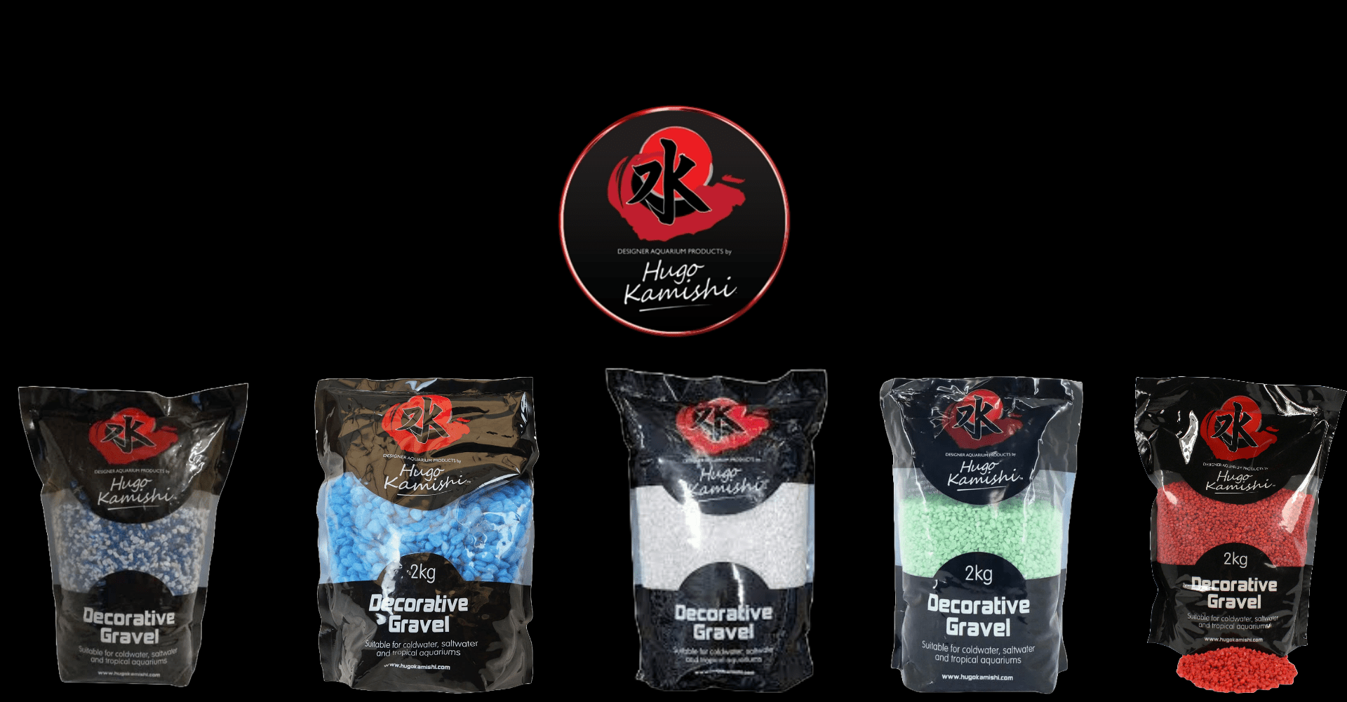 Hugo Neon Green Aquarium Gravel - Perfect Aquatics Ltd