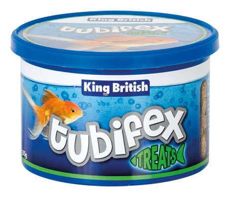 King British Tubifex Treats 10g - Perfect Aquatics Ltd