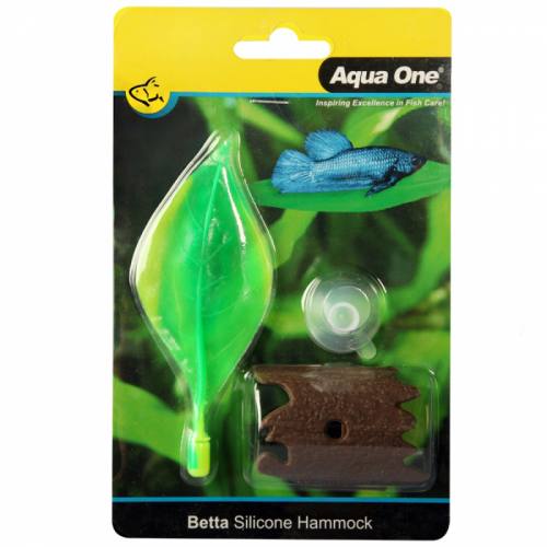 Aqua One Betta Silicone Leaf Hammock - Perfect Aquatics Ltd