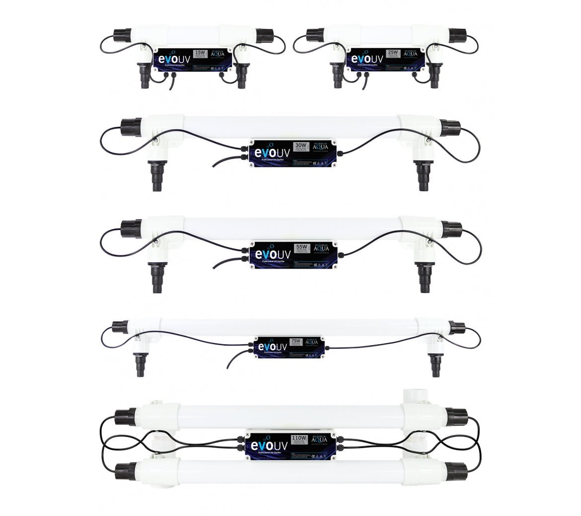 Evolution Aqua EvoUV 15w - 110w - Perfect Aquatics Ltd