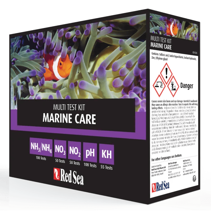 Red Sea Marine Care Test Kit - Perfect Aquatics Ltd