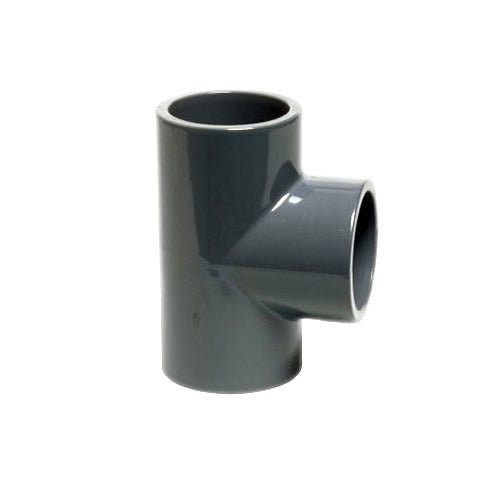 PVC Pressure Equal T - Piece Plain Female - Perfect Aquatics Ltd