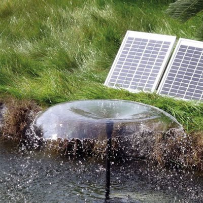 PondXpert SolarShower 1600 Pump (With Battery & LED) - Perfect Aquatics Ltd