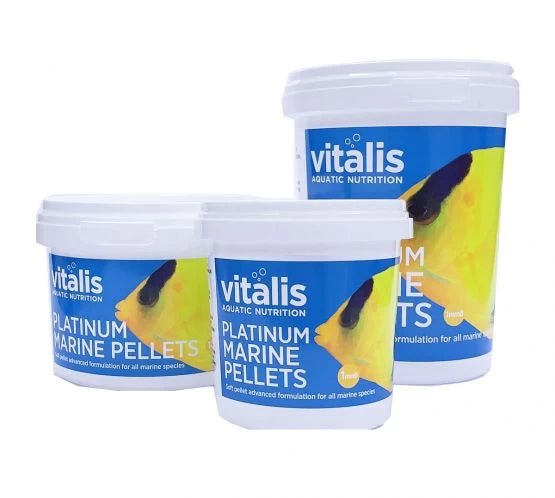 Vitalis Platinum Marine Pellets XS 1mm - Perfect Aquatics Ltd