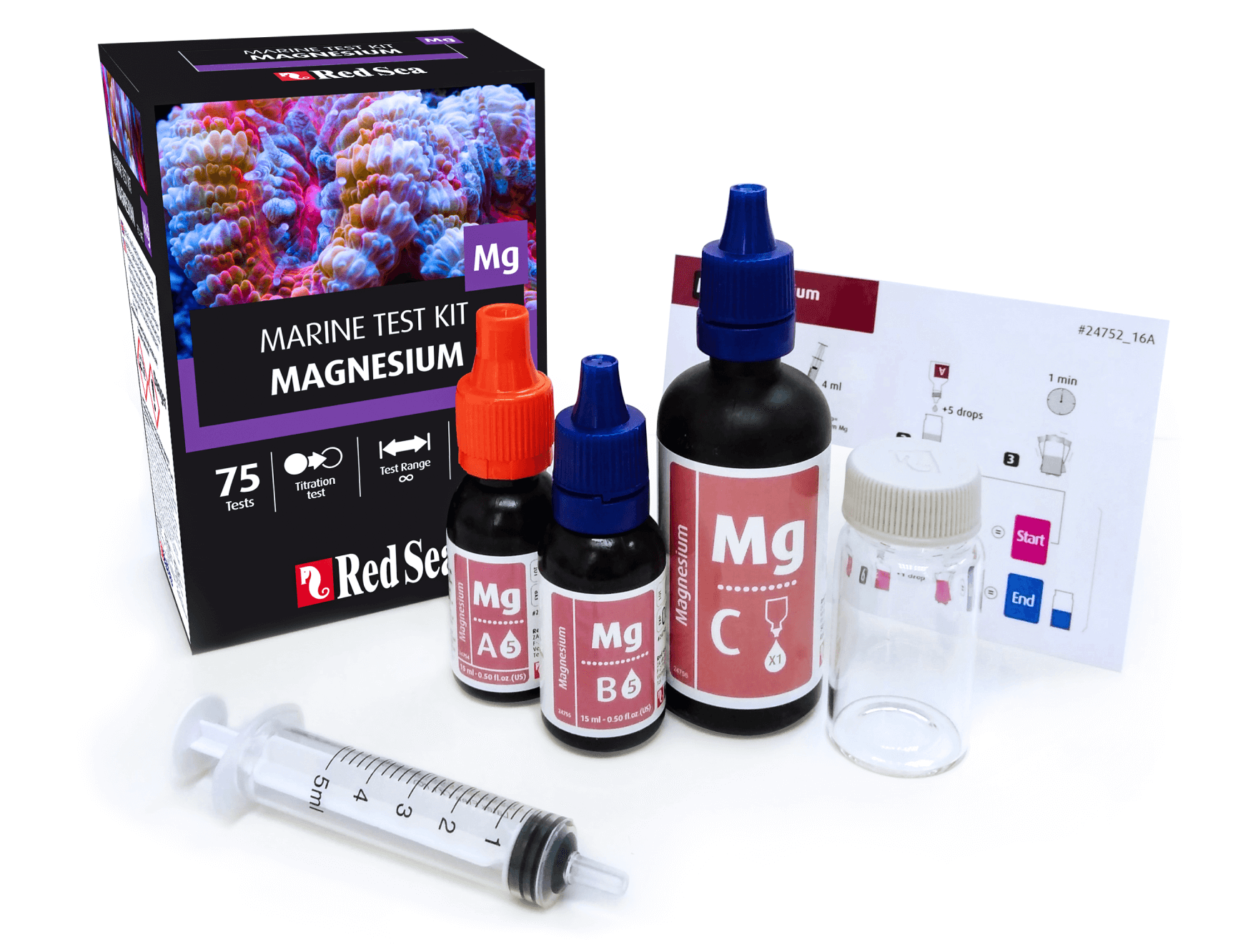Red Sea MCP Magnesium (Mg) Test - Perfect Aquatics Ltd