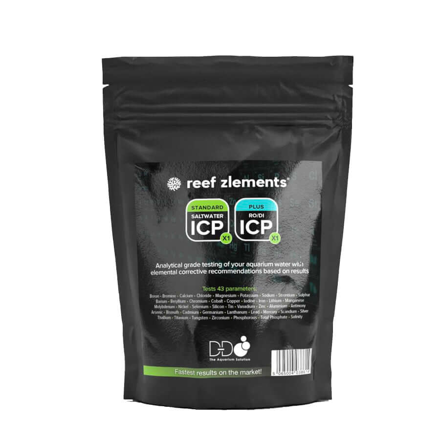 Reef Zlements ICP Standard Test with RO Test - Perfect Aquatics Ltd