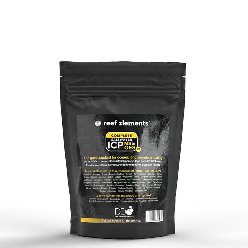Reef Zlements ICP MS & OES Saltwater Test – Single Pack - Perfect Aquatics Ltd