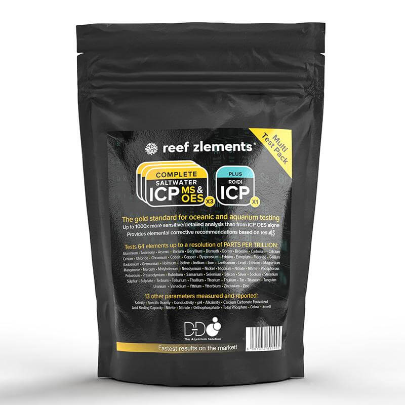 Reef Zlements MS & OES Test x3 + 1 Free RO Test